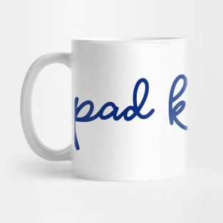 pad kra pao - Thai blue - Flag color Mug